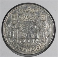1939 Canada Silver 50 Cents