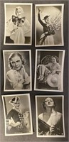 MOVIE STARS: 21 x BERGMANN Tobacco Cards (1932)