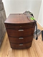 3 Drawer Power Supplied End Table