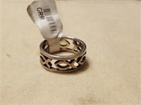 STERLING SILVER RELIGIOUS ICHTHUS RING