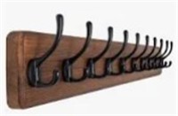 Skoloo Rustic Large Wall Mounted Coat Rack -