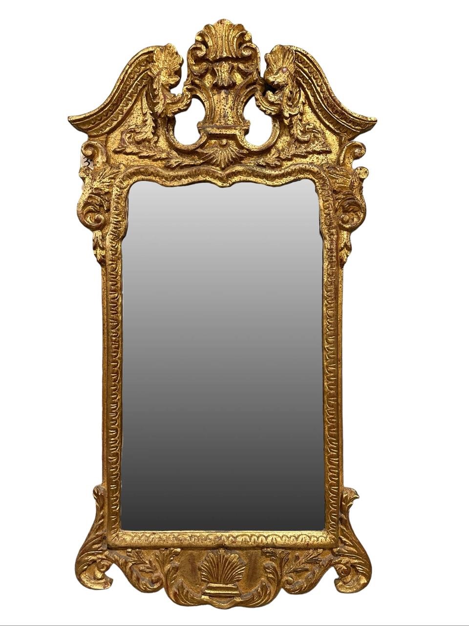 Gold Gilt Wood Carved Mirror