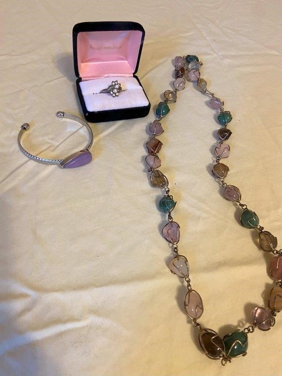 Necklace, Bracelet & Ring