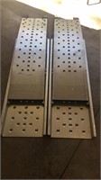 (2) ALUMINUM RAMPS