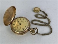 Vintage American Waltham Pocket Watch with Case