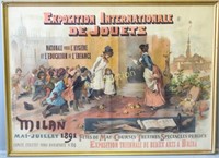 French Chromolithograph Poster 1891