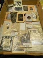 Approx. 20 Tin Types (Late 1800's)