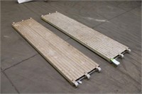 (2) Aluminum Planks Approx 81"x19"
