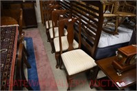 Set of (4) Dining Room Chairs:
