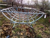 Galvanized Bale Cradle Feeder