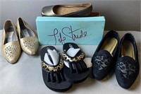 4 Pair Women's Shoes, Hand Made In Italy , Life
