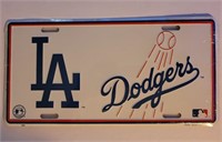 New LA Dodgers License Plate