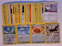 (50) Pokemon Cards + 4 Holo