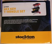 New Stockton 10 Piece Hex Key Set Inches