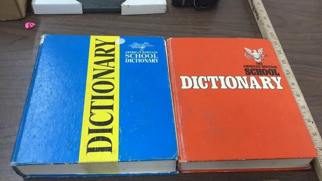 2- 70’s The American Heritage Dictionaries