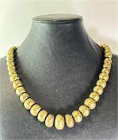 Vint. Brass Graduated Necklace (Cold Water Creek)