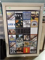 BEATLES ALBUM ART COLLAGE 43x29