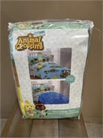 Animal Crossing Reversible Twin Comforter