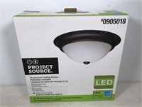 Project Source flush mount light fixture, color