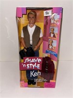 SHAVE & STYLE KEN DOLL NEW IN BOX