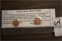 LINCOLN PENNY BLANK
