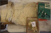 VINTAGE BOYS SCOUT BOOKS AND MAPS