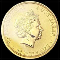 2018 Australia 1/4oz Gold $25 GEM PROOF