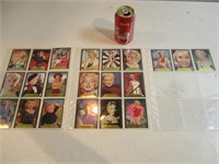 21 cartes de collection Maryline Monroe