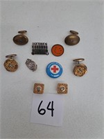 Vintage Cuff Links and Pins