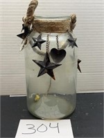 Decorative jar; country; Americana