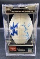 UK Wildcats - Andre Woodson Autographed Football