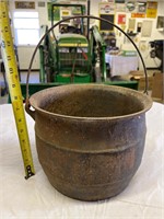 Number 8 Antique Cast iron pot.