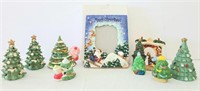 Christmas Trees Figurines & Pictures Frame