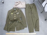 US Army Air Corp Uniform w/ Medals & Badges