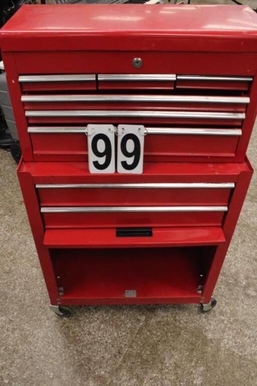 Metal Toolbox 42"T X 24.5:W X 13"D