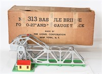 LIONEL #313 BASCULE BRIDGE w/ BOX