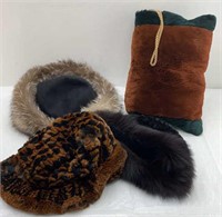 Fur Hats & Hand Warmer