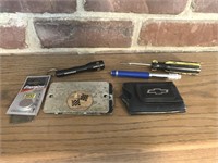 Assorted Tools & Chevy Wallet