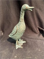 Cast Iron Duck  7 inches tall