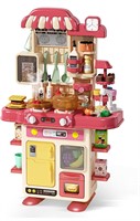 Deejoy 48Pcs Kitchen Playset for Boys & Girls