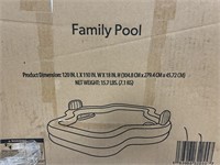 MM Family Pool 120"Lx110"Wx18"H