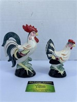 Chicken and Rooster Ceramic decor