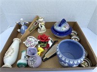 Wedgewood Style Bowl, Soy Sauce Cups and more