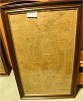 Lot #727 - Antique Map of Pennsylvania embracing