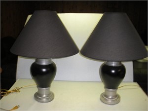 (2) Table Lamps  27 inches tall