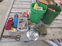 vw hubcap,canteen & all misc items
