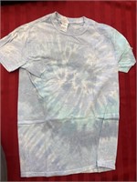 Large blue tie-dye T- shirt