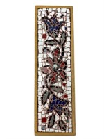 Handmade Floral Mosaic Wall Hanging
