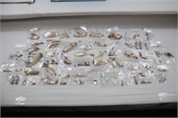 APPROX. 60 MOTHER OF PEARL SPINNERS/SPOONS: