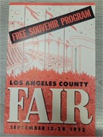 1952 LA County Fair Program